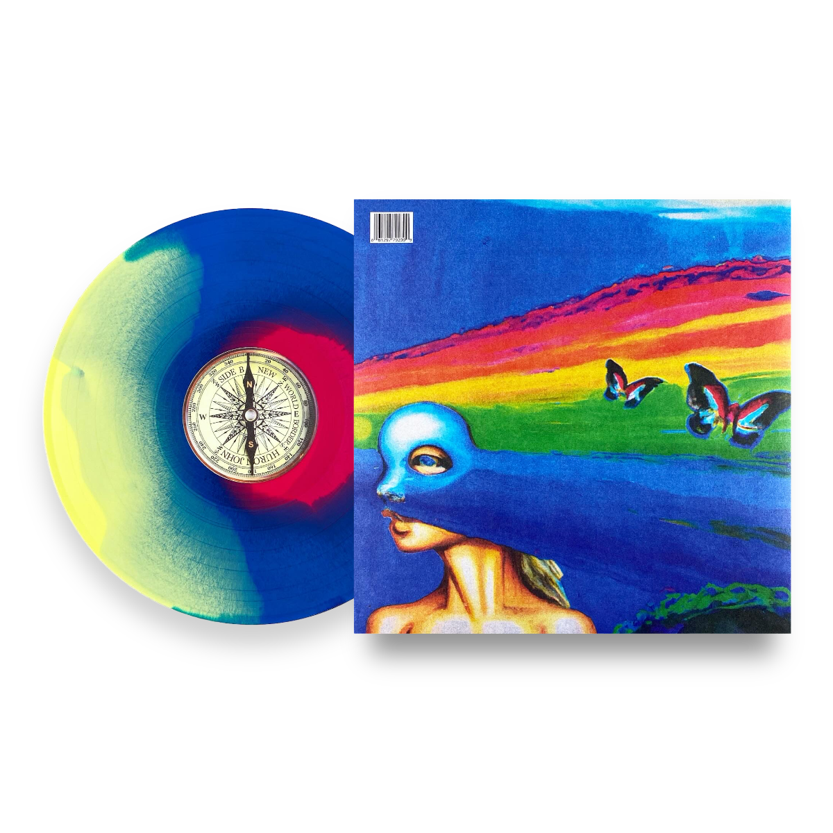 Huron John - Indigo Jack & The New World Border (Blood Diamond Deluxe Splatter Vinyl) w photo booklet
