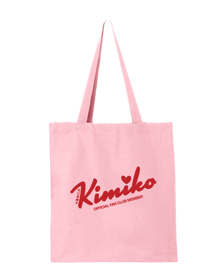 Ginger Root - Pink Kimiko Tote Bag