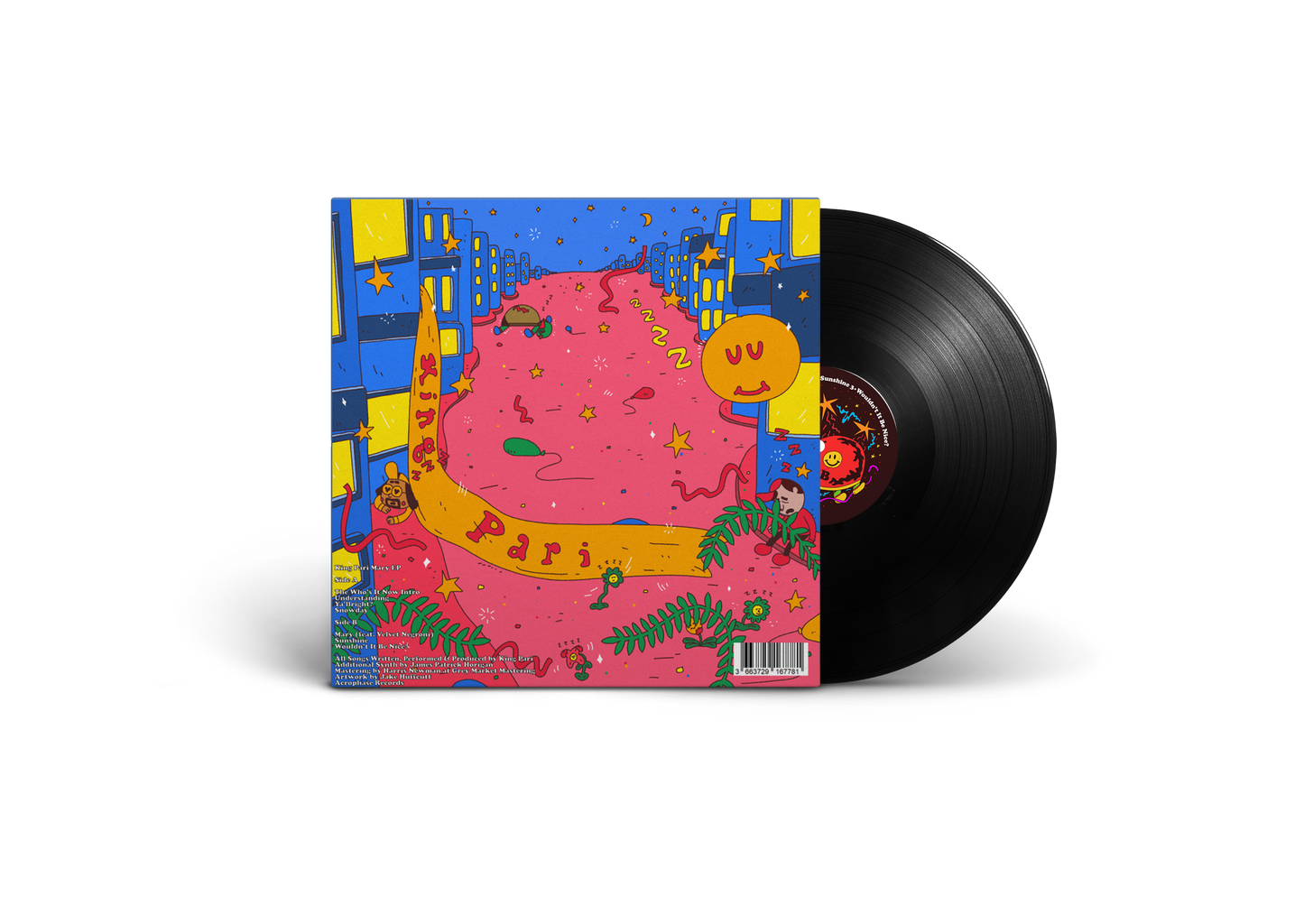 King Pary - Mary EP (Black Vinyl)