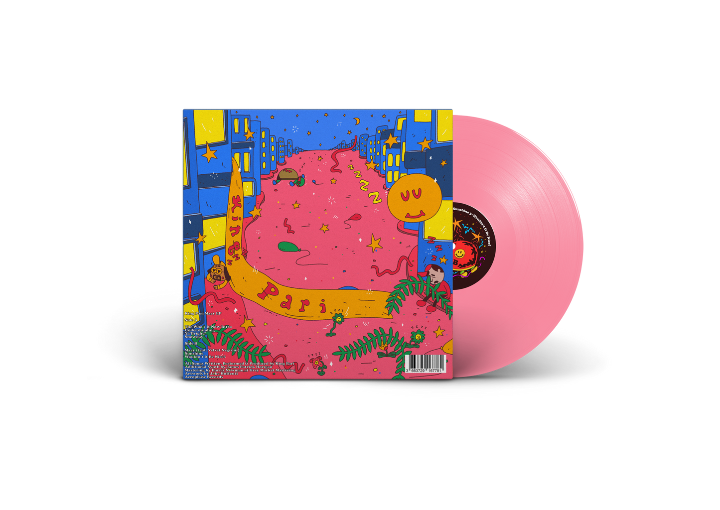 King Pari - Mary EP (Pink Vinyl)