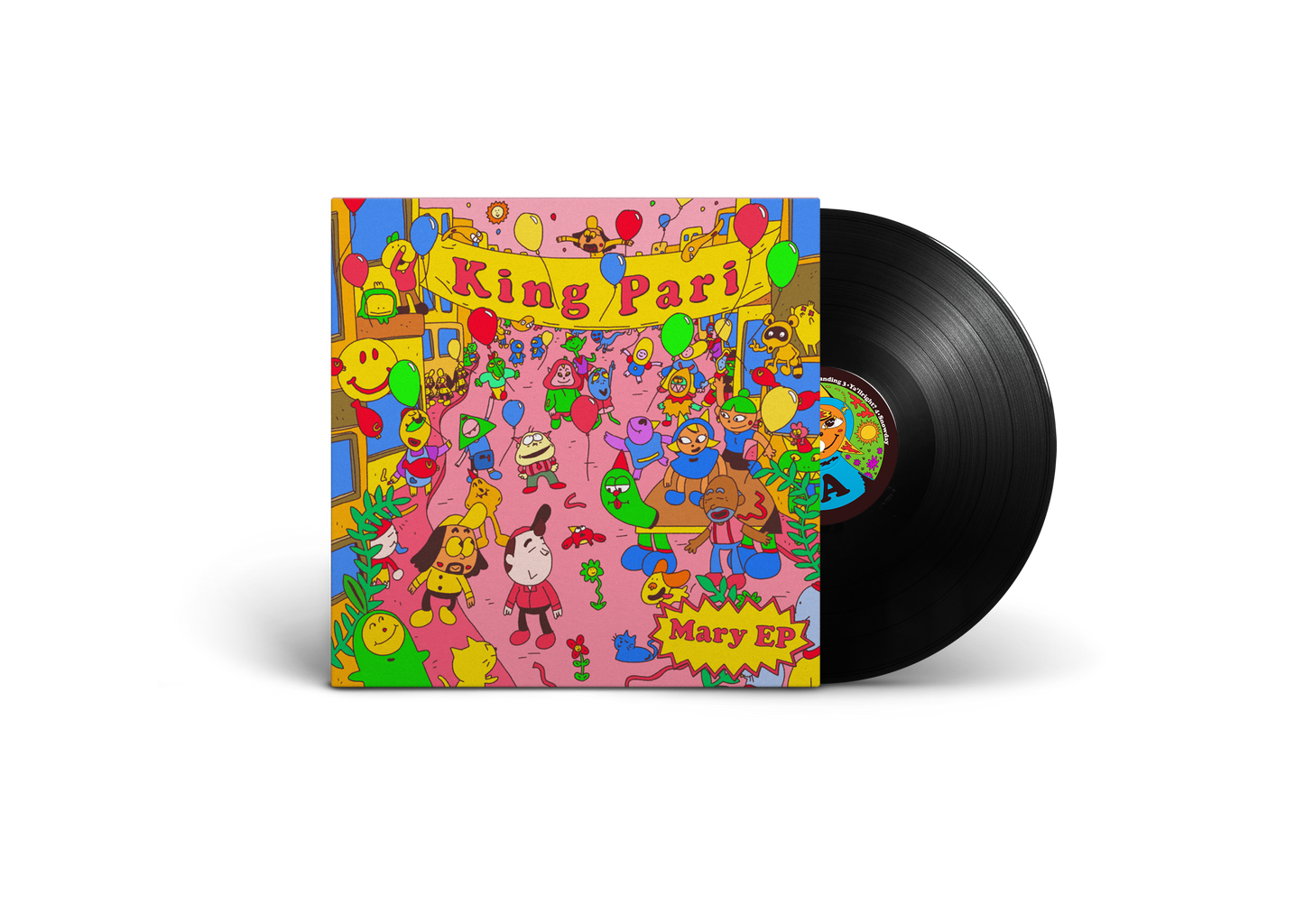 King Pary - Mary EP (Black Vinyl)