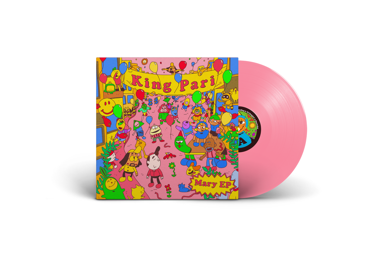 King Pari - Mary EP (Pink Vinyl)