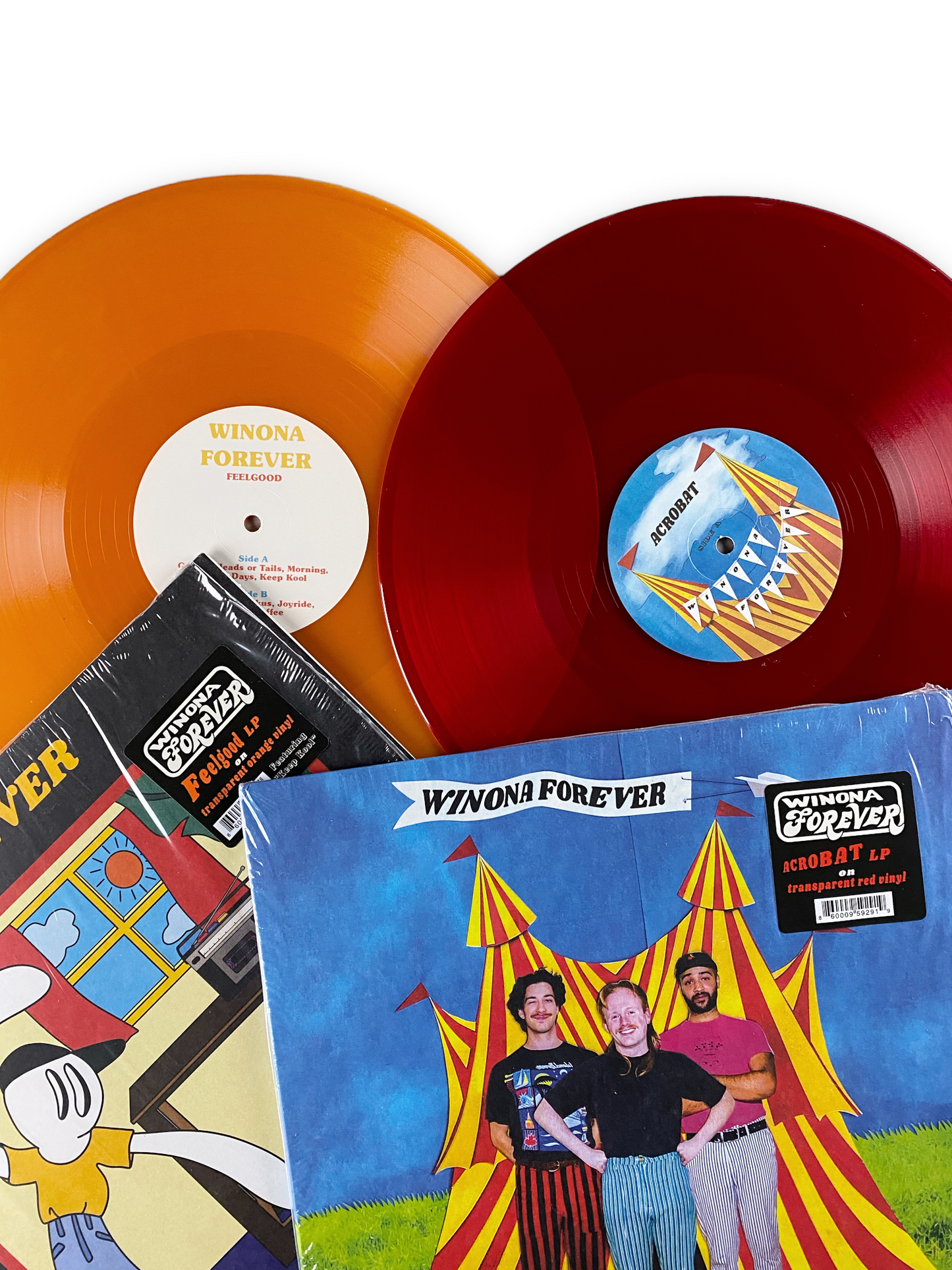 Winona Forever - Acrobat/Feelgood Vinyl Bundle