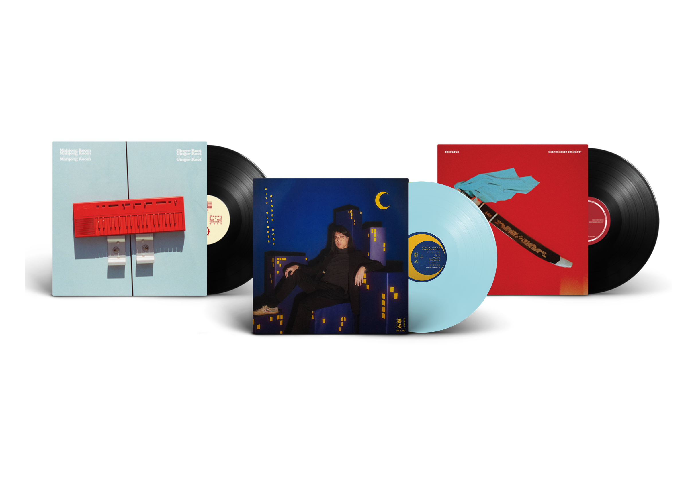 Ginger Root vinyl Bundle (City Slicker/Rikki/Mahjong Room Ginger Root vinyl Bundle (City Slicker/Rikki/Mahjong Room