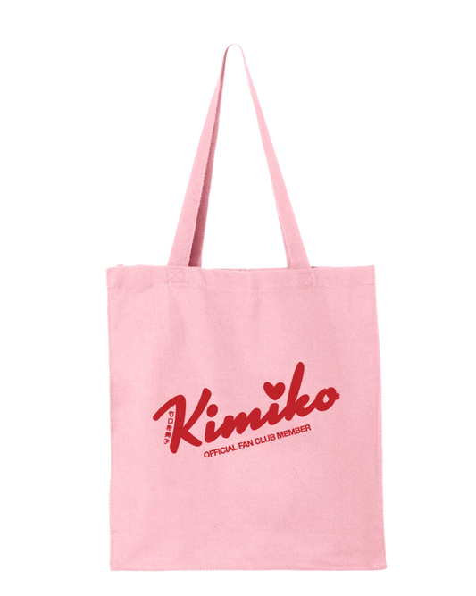 Ginger Root - Pink Kimiko Tote Bag